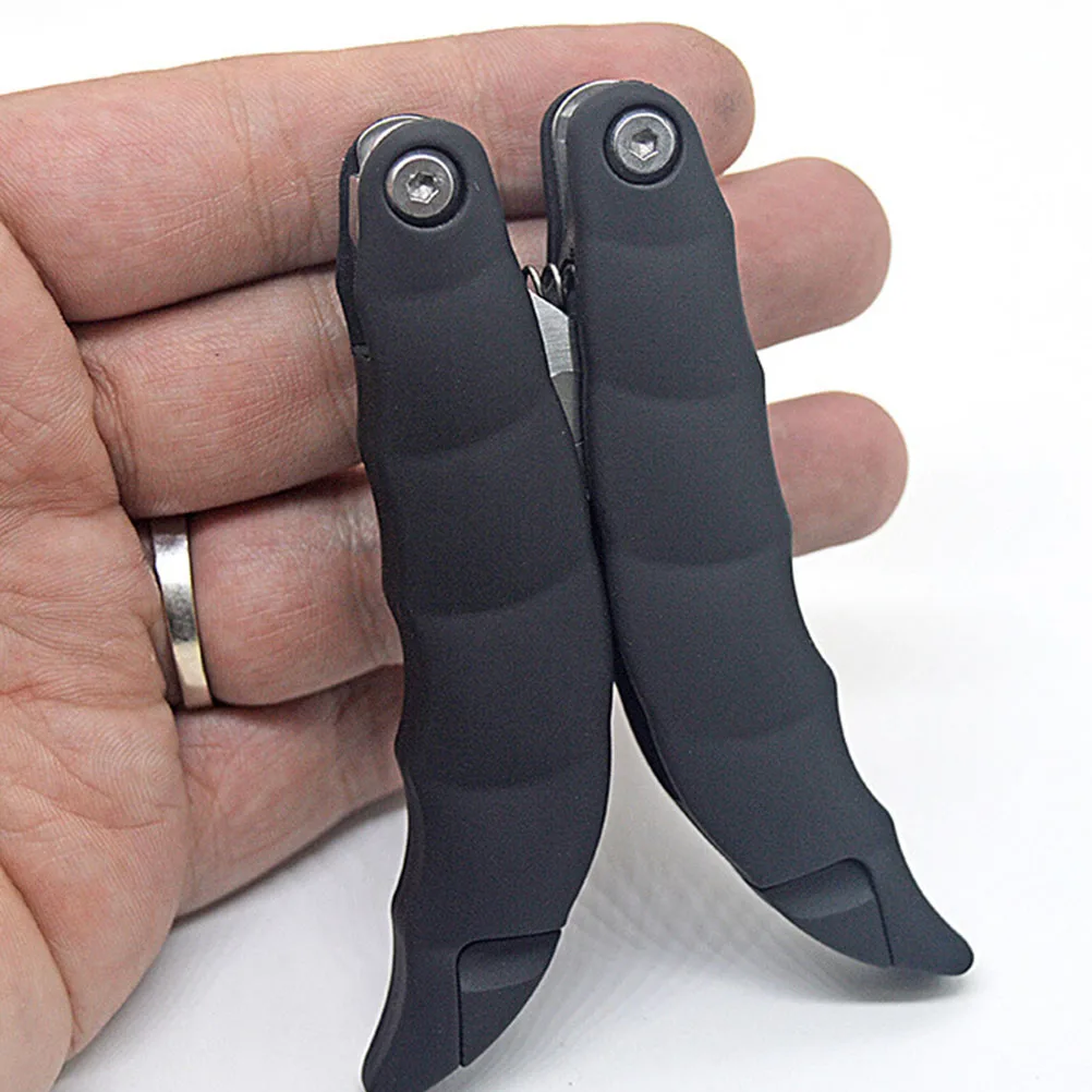 

Folding Hawk Mouth Pliers Ingrown Toenail Clipper Thick Stainless Steel Nail Clippers Foldable Design Easy to Carry for Home