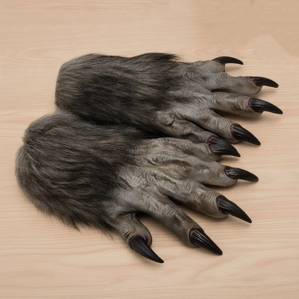 acessorios-de-fantasia-luvas-assustadoras-de-halloween-em-latex-flexivel-maos-de-lobisomem-texturizadas-com-garras-de-besta-de-unhas-longas-para-performance