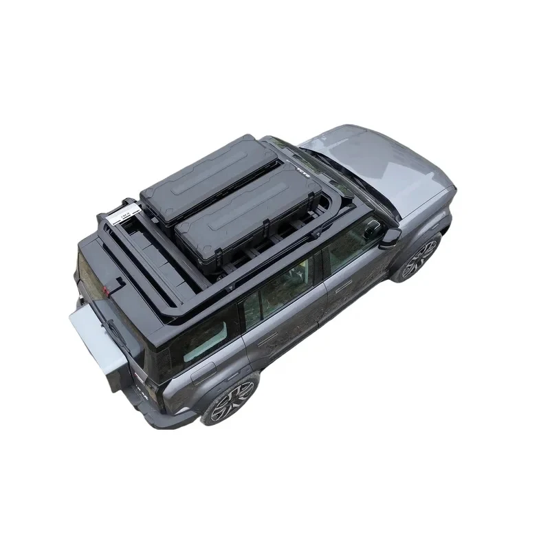 

Самый продаваемый багажник на крышу автомобиля (2023-2025) с платформой, ящиком для инструментов и боковой лестницей. Высокое качество.