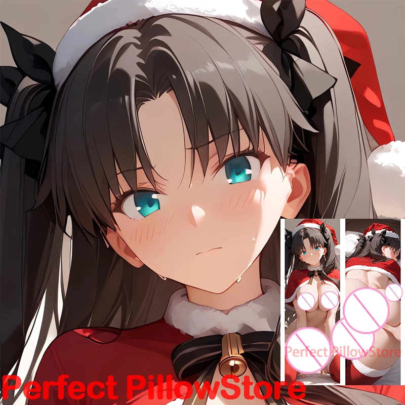 

Dakimakura anime Rin Tohsaka (Fate) Double-sided Print Life-size body pillows cover Adult pillowcase