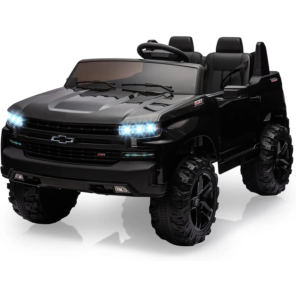 24V 9AH Electric Car for Kids with Remote Control 2 Motors Battery Powered Extra Large Seats LED Headlights Music Ride On Toys