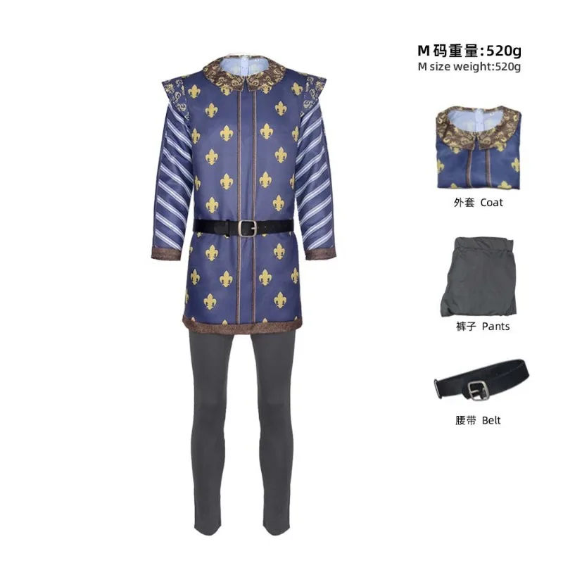 Movie Anime Monster Shrek Cosplay Costume Prince Charming Uniforms Costume Carnival Party Animation Coser Cosplay Costume view 6