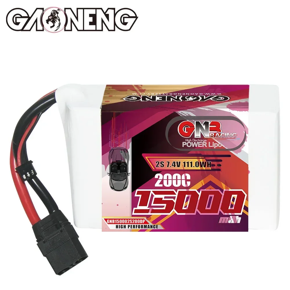 GAONENG GNB 15000mAh 2S 200C 7.4V XT90 RC Drag Racing