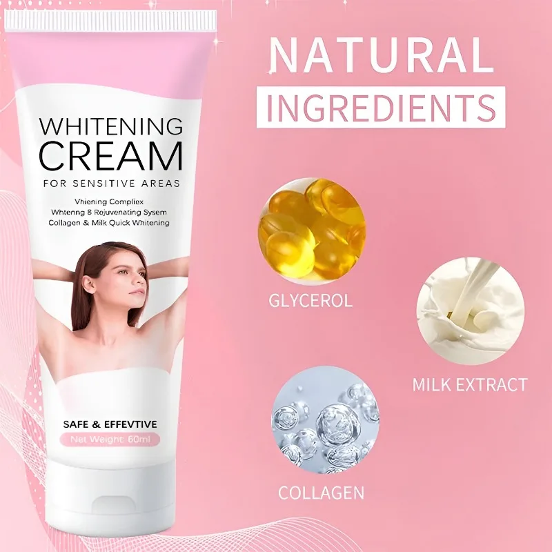 Brightening Cream Intimate Private Parts Knuckles Bleaching Serum Brighten Butt Knee Lightening Cream Inner Thigh Remove Melanin