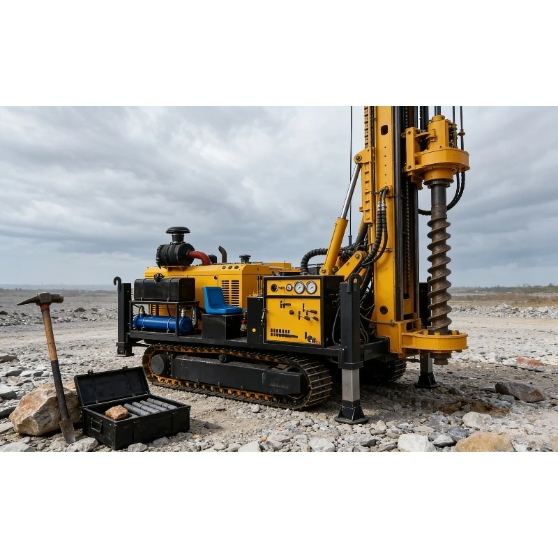 Factory Price Full Hydraulic Drilling Rig 500m 600m 800m Mine Core Sample Diamond Drilling Machine