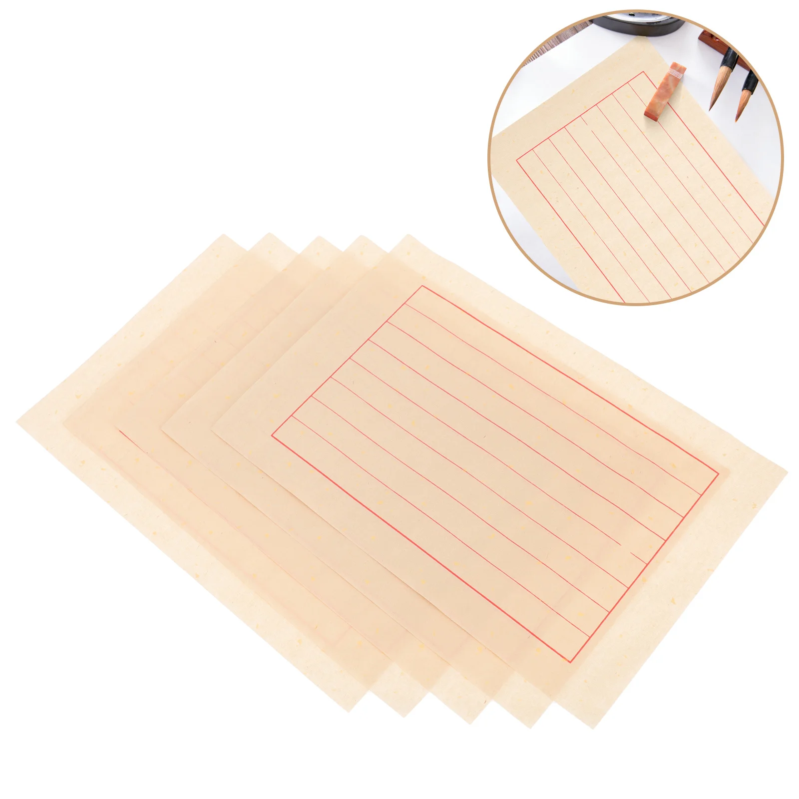 

Chinese Calligraphy Paper Sheet Writing Rice Paper For Practice Brush Ink Art Supplies Stationery