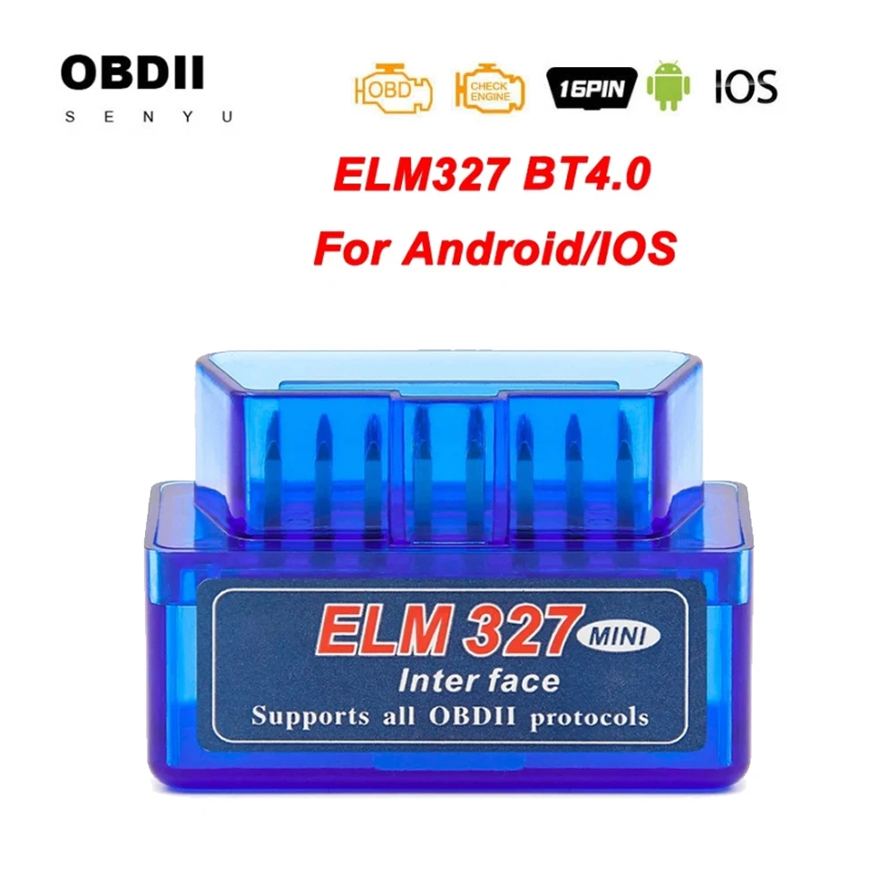 

OBD2 Scanner ELM327 Bluetooth V2.1 OBDII Car Diagnostic-Scanner ELM 327 Bluetooth OBD 2 For Android Code Reader Diagnostic Tools