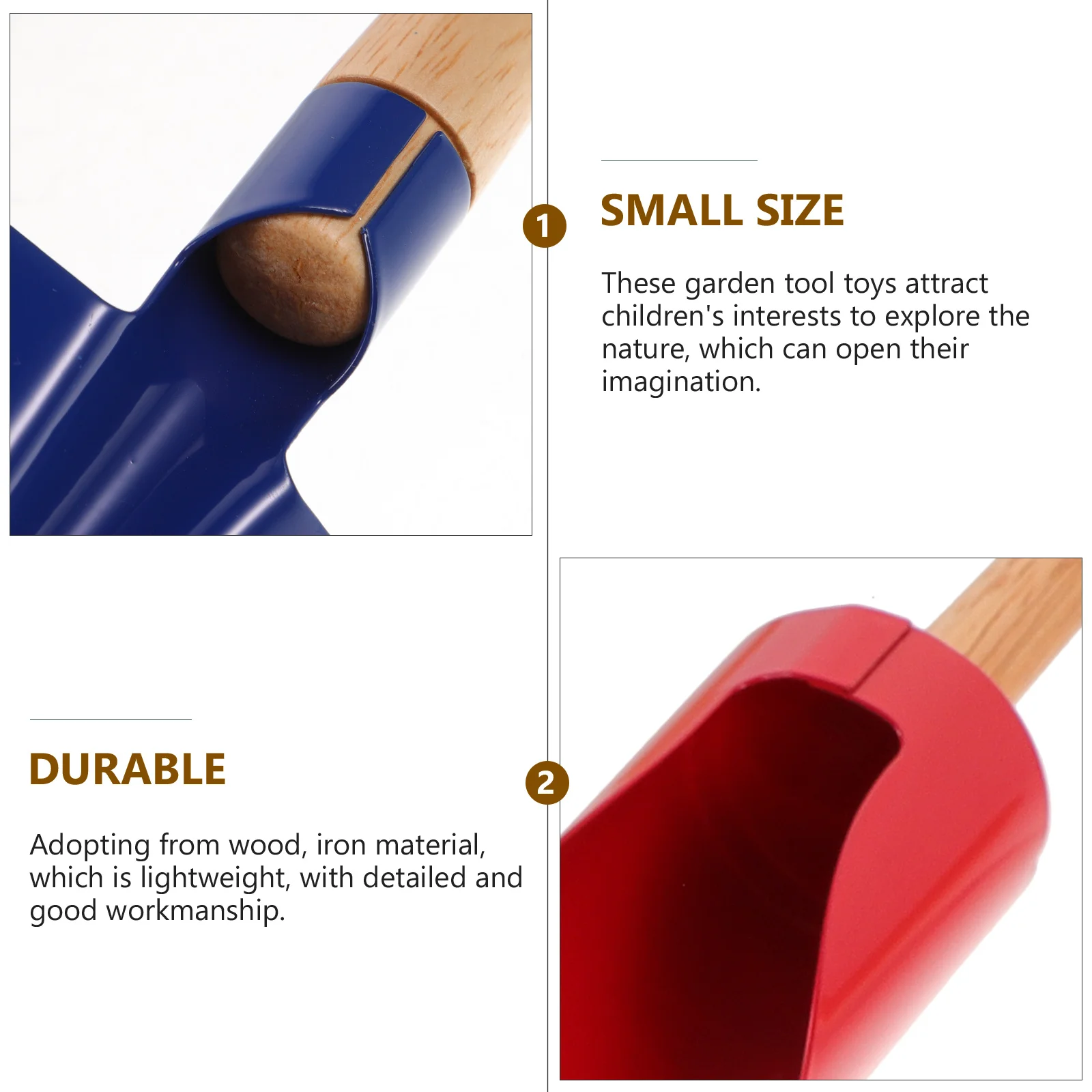 

1Set Kids Gardening Tools Mini Garden Colored Small Shovel Rake Set for Outdoor Planting Digging Small Gardening Tools Children