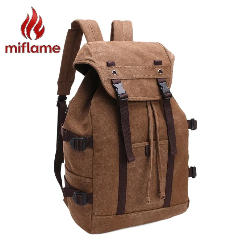 

Canvas Backpack for Men Women Casual Laptop Backpack Street Style Travel School Lightweight Multi-Color Fashion Daypack