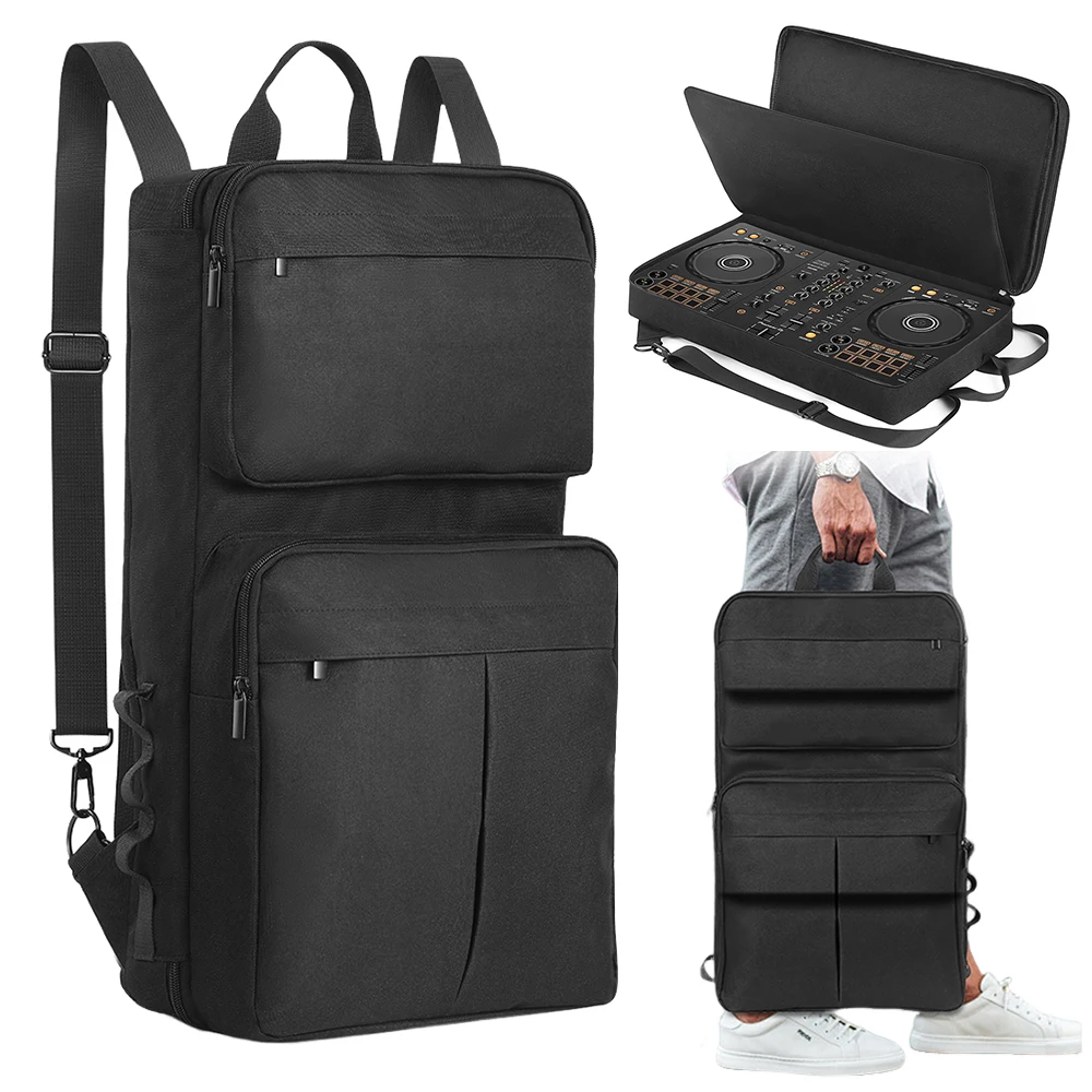 DJ على ظهره ل بايونير DDJ-400 DDJ-FLX4 لرولاند DJ-202 DJ خلاط حالة السفر المضادة للخدش حزام الكتف قابل للتعديل #1