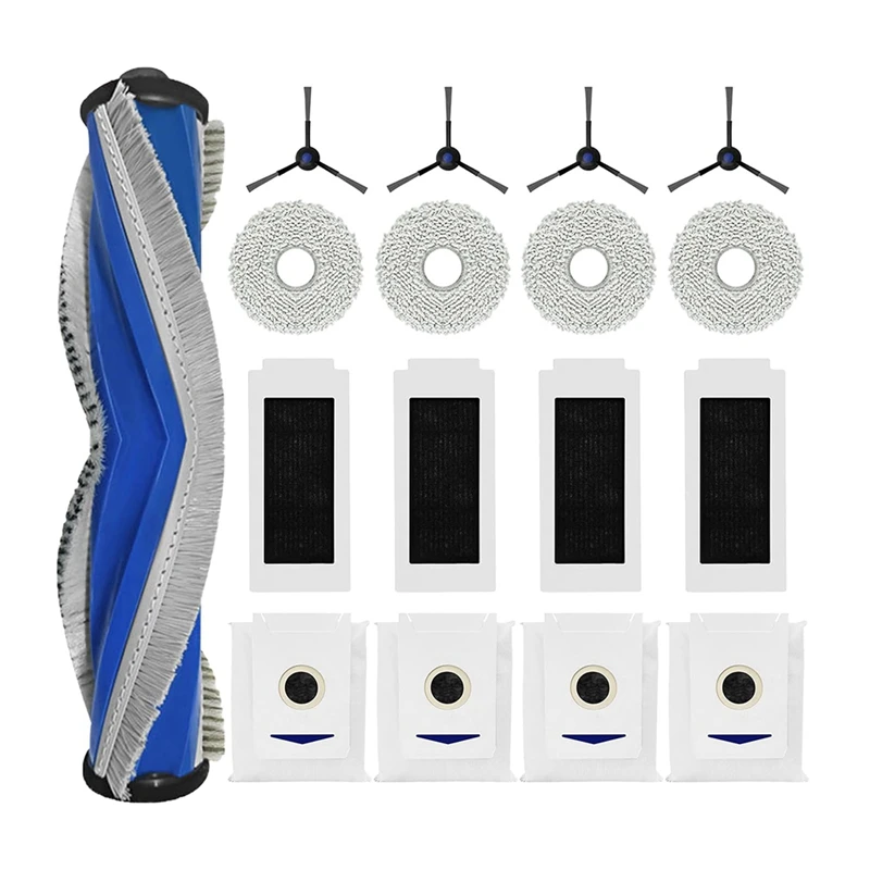 

Replacement Accessories Kit For Ecovacs DEEBOT T30 Omni, T30 PRO MAX - Includes Brushes, Filters, Mop Pads, Dust Bags