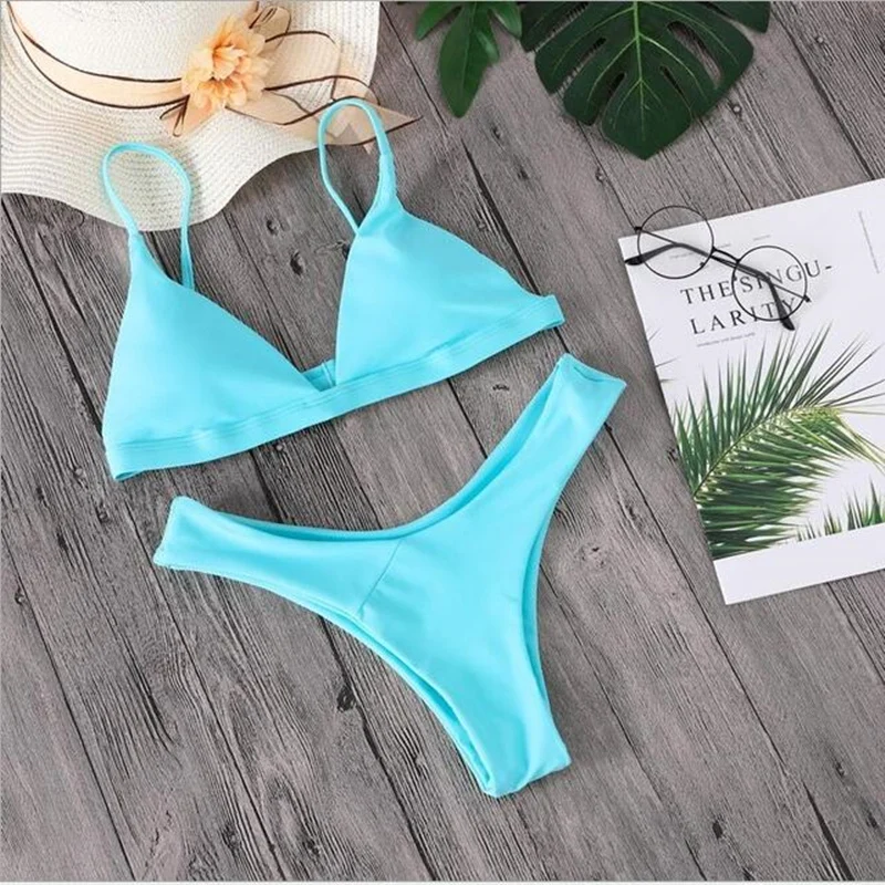Bandage Sexy Brazilian Bikini Biquini Praia Swimwear Women Hot Swimsuit Traje De Bano Mujer Maillot Femme Monokini Badpak Dames image 3