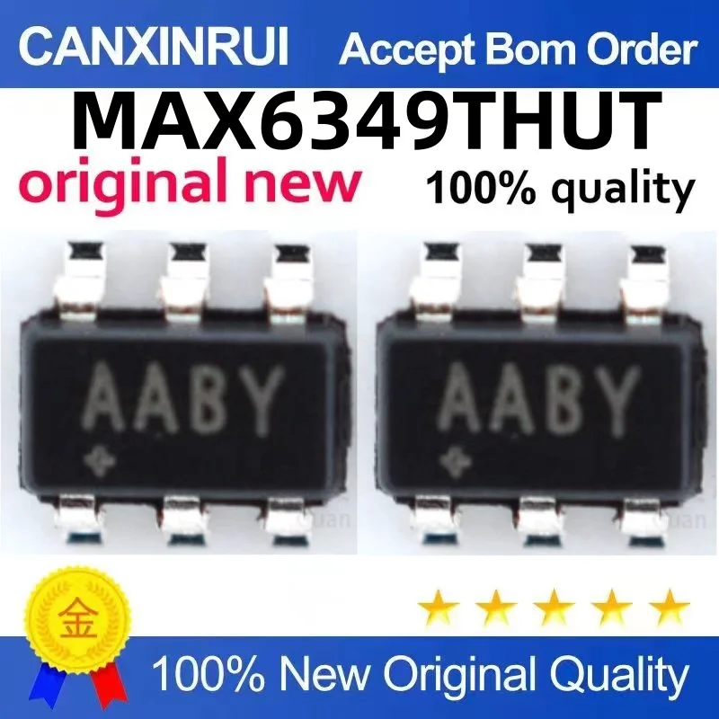 

（10 pieces）MAX6349 THUT MAX6349 SOT23-6 Screen Printing AAZF IC Chip