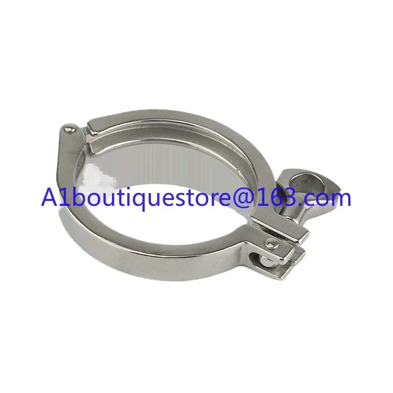 3PCS  Stainless steel sanitary quick-loading clamp 304 chuck joint buckle 25 50.5/64/77/91