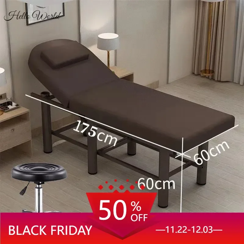 Nordic Logeerbed Folding Bed Stretcher Foot Massager Professional Aesthetic Bed Massage Lash Mueble Pedicure Tattoo Clinic