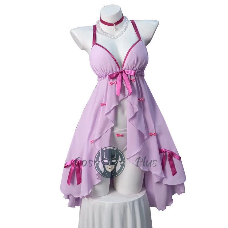 Megumi Kato Saekano: cómo criar a una novia aburrida disfraz de Cosplay pijamas cómodos rosas ropa de fiesta de Carnaval de Halloween
