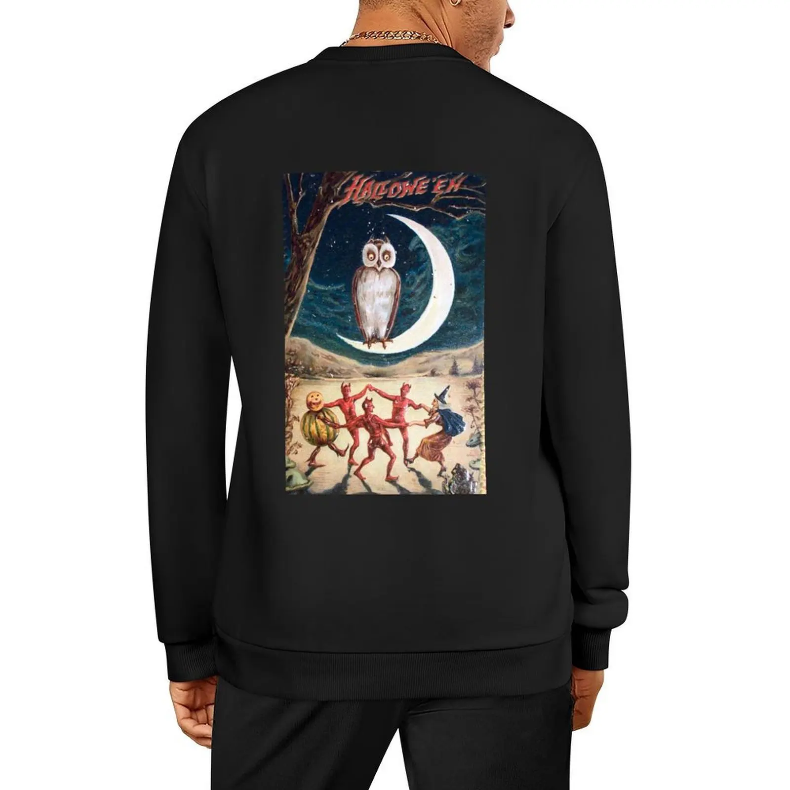 

Vintage Halloween Pullover men's clothes men's autumn clothes tracksuit men's sweat-shirt new hoodies and sweatshirts