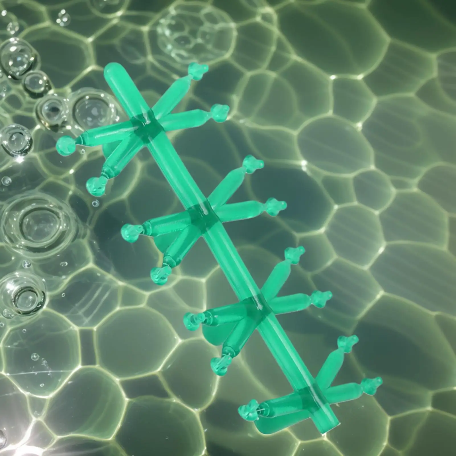 

Fishing Beads Soft 10 Strings Lightweight Fish Tackle Fishing Hook Holder For Boating Kayak Trolling Inshore Saltwater Deck