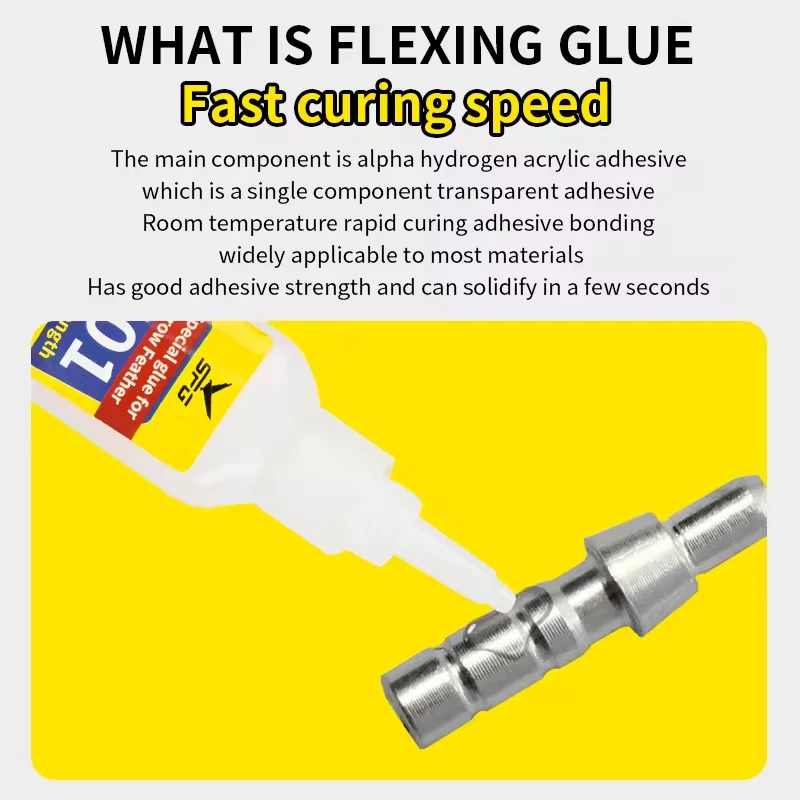 Archery Glue Gel Formula Waterproof No Running Adhesive for Arrow Shaft Feathers Vanes Points Nocks High Impact Resistance
