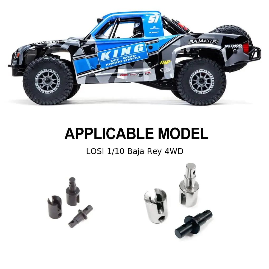 RCGOFOLLOW Differential Cup RC Car Part High Crush-resistant Rc Differential Cup For 1/10 LOSI Baja Rey 4WD Short Course