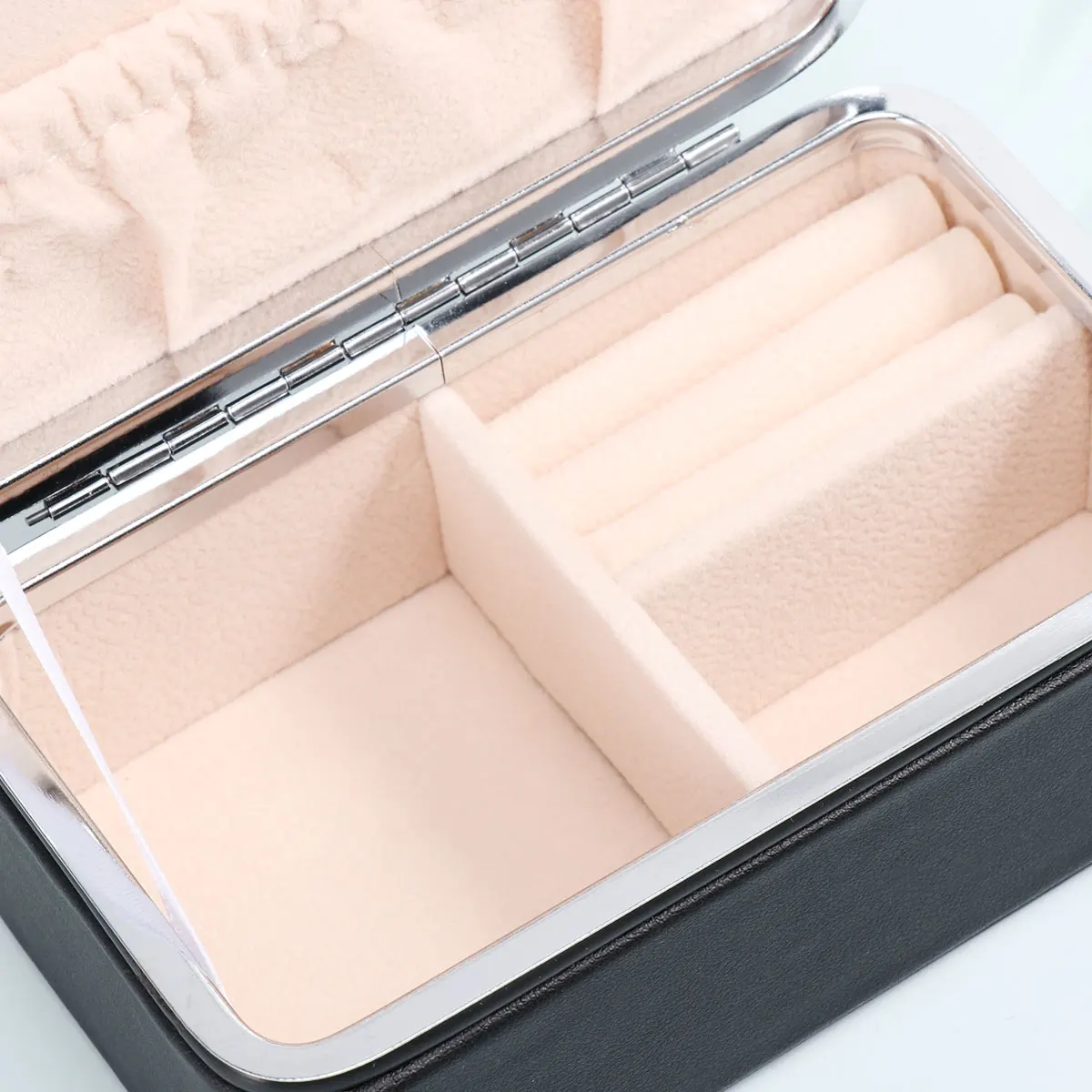 

Portable Jewelry Box Earring Holder Organizer Case Travel Cases Storage Container