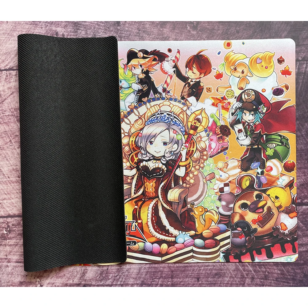 Yu-Gi-Oh Madolche Puddingcess Butlerusk Anjelly Card Pad Playmat YGO Mat KMC TCG YuGiOh Mat-99