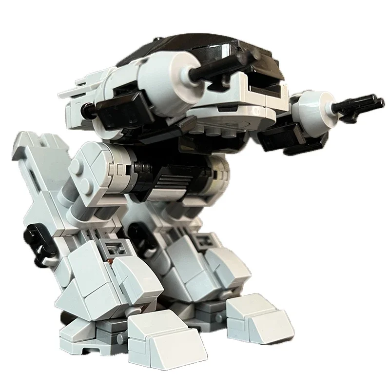 

BZB 305 Pieces ED-209 Robot Building Blocks Suit High-Tech Weapon Battle Mech Assembly Bricks Toys Adult Kid Gifts