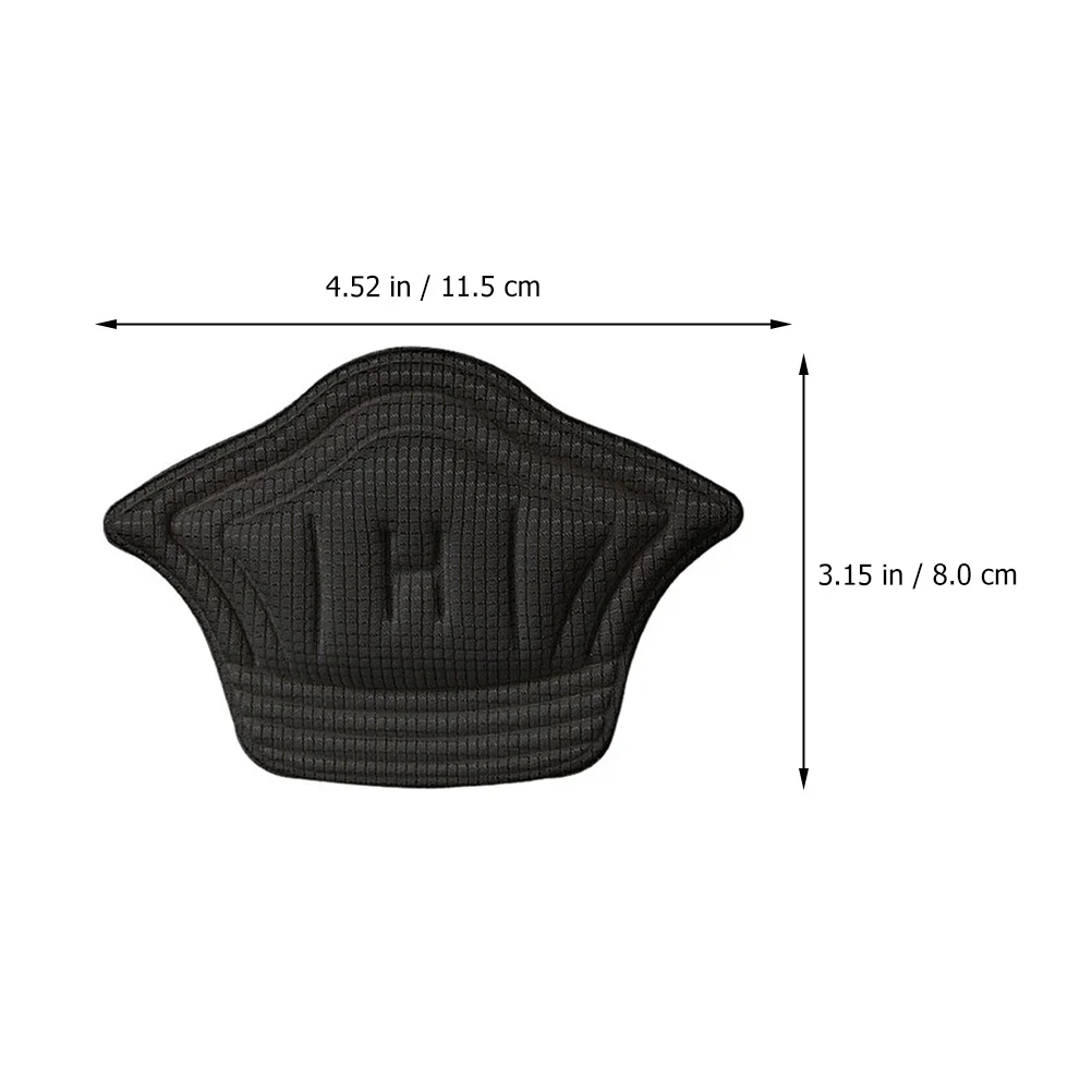 2 قطعة منصات كعب المضادة للاحتكاك إدراج حذاء مريح للأحذية الرياضية عبر تنقش عدم الانزلاق حامي القدمين كعب واقي