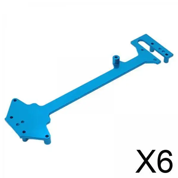 Blue Metal Second Floor Board for Wltoys 184001 RC Car 1/18 Scale Compatible Chassis Upgrade