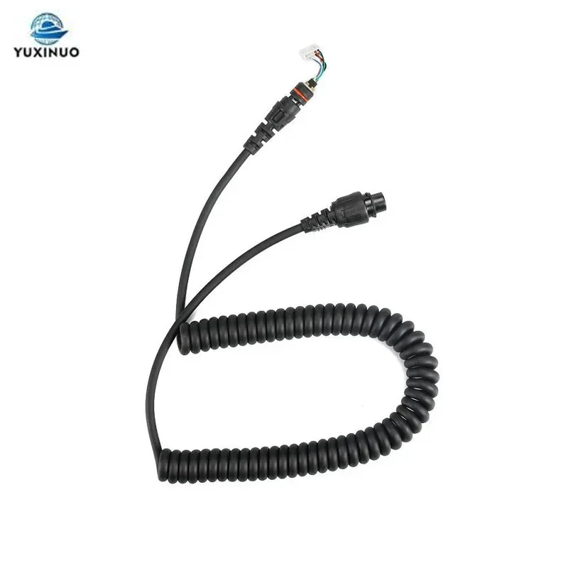 DIY SM16A1 Walkie Talkie Speaker Cable Mic Microphone Wire for Hytera HYT MD780/G MD782U RD982U MD782V RD982V MD680 RD980 Radio