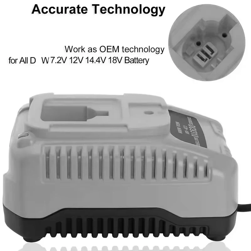 Charger Replacement For Dewalt DC9310 7.2V-18V Nicad & Nimh Battery DW9057 DC9071 DC9091 DC9096 DE9039 DE9095 DE9096 Power Tool