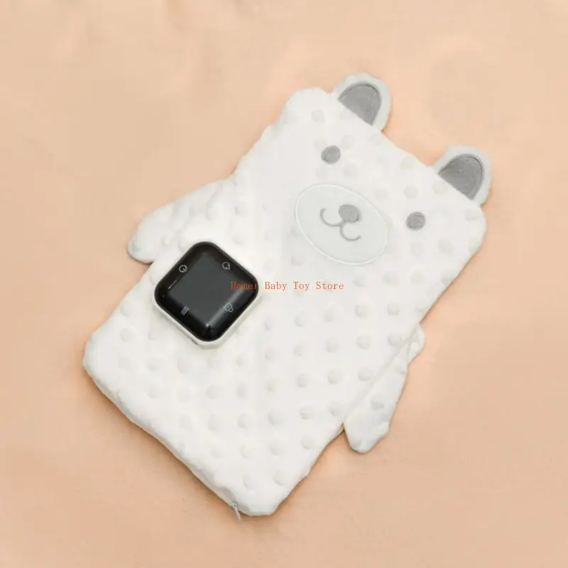 

J0PF Cartoon Hot Compress Belly Circumference Soothing Bag Baby Anti-flatulence Colic