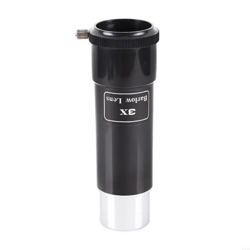 

2025 New Double Purpose 1.25 Inch Barlow Lens Adapter Multifunctional Barlow Adapter Plastic for Telescopic Viewing & Imaging