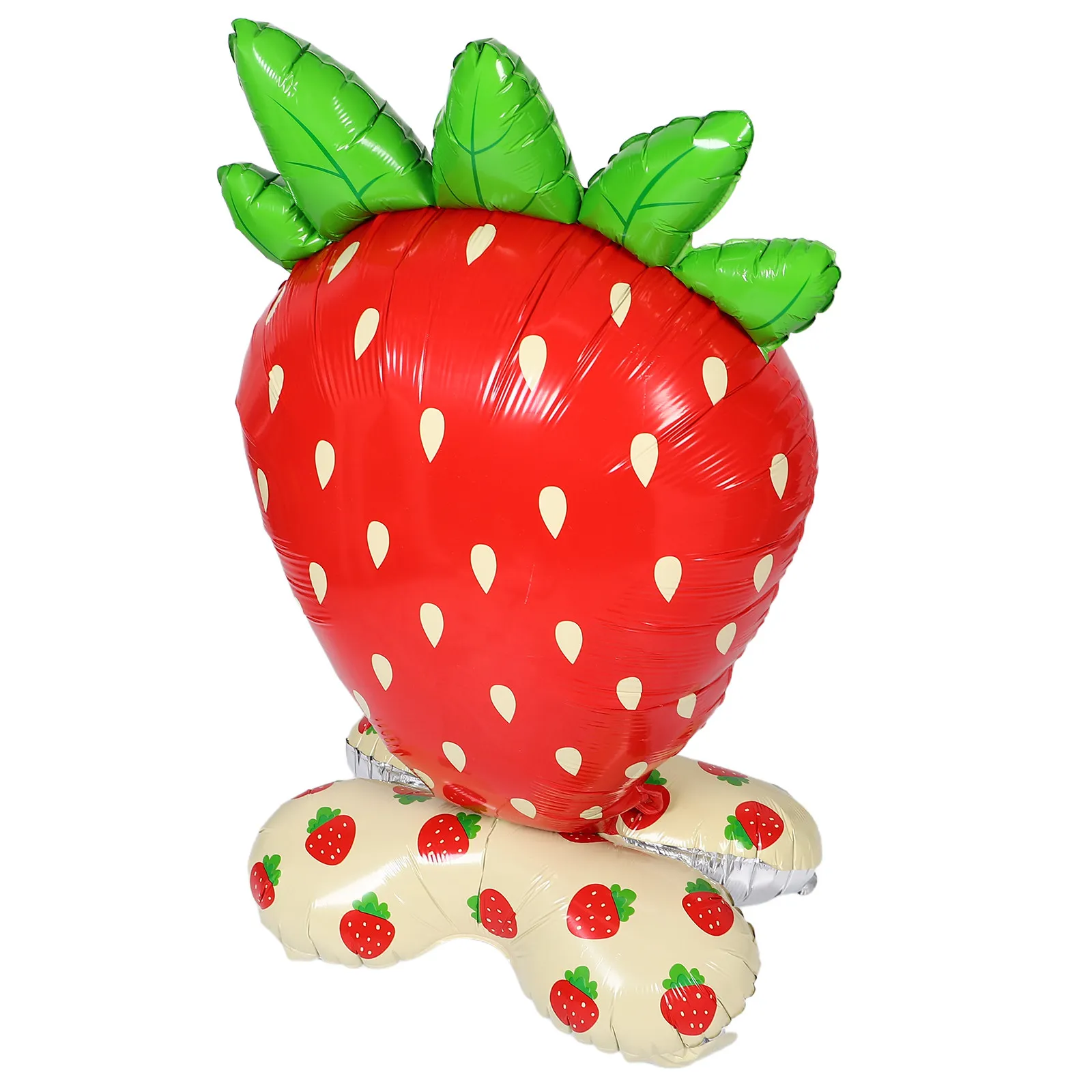 

Большой надувной шар в форме клубники из фольги для дня рождения, вечеринки в честь рождения ребенка, летних мероприятий, первого дня рождения