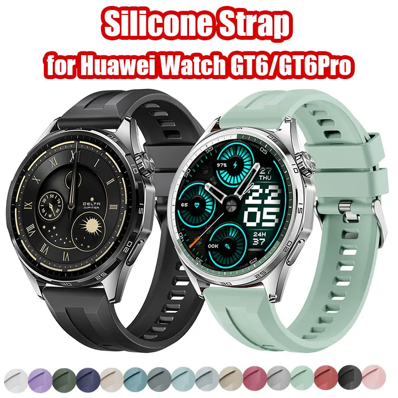 22Mm Silicone Strap… - image