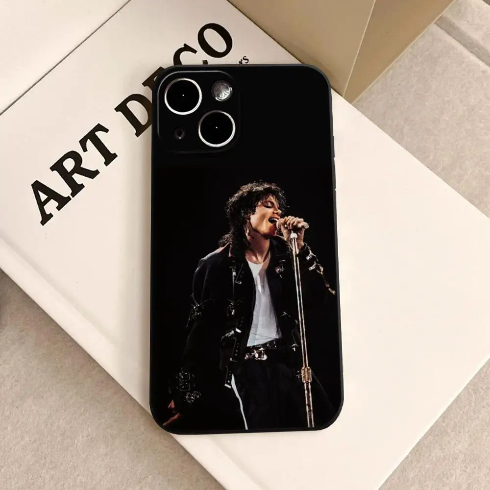 

Music Michael J-Jackson Phone Case Phone Case For iPhone 17 17 Air 16 16e 15 14 13 12 11 X XR XS Plus Pro Max Mini5G Black Cover