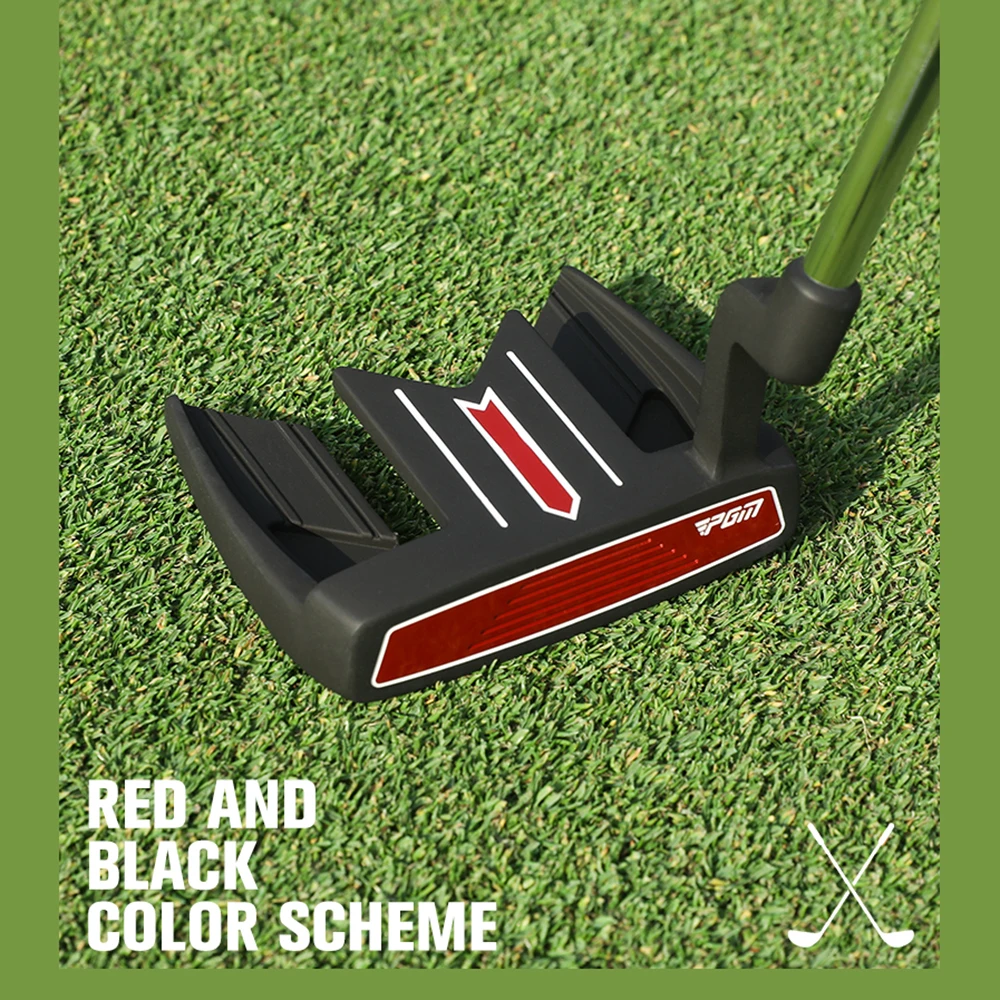 PGM TUG097 Golf-Putter für Herren mit Ziellinie in Pfeilform, stabilem, tiefem Schwerpunkt, hoher Kapazität und Ausrichtungshilfe, für Rechtshänder – Detail 10