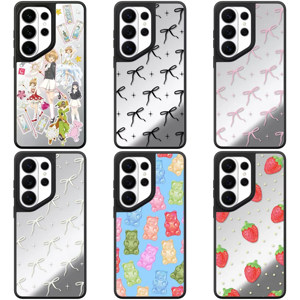 608066 Mirror Magnetic Case: Compatible with Samsung Galaxy S23 U S24U S25 S26 Ultra S25+ S26 Plus Shell