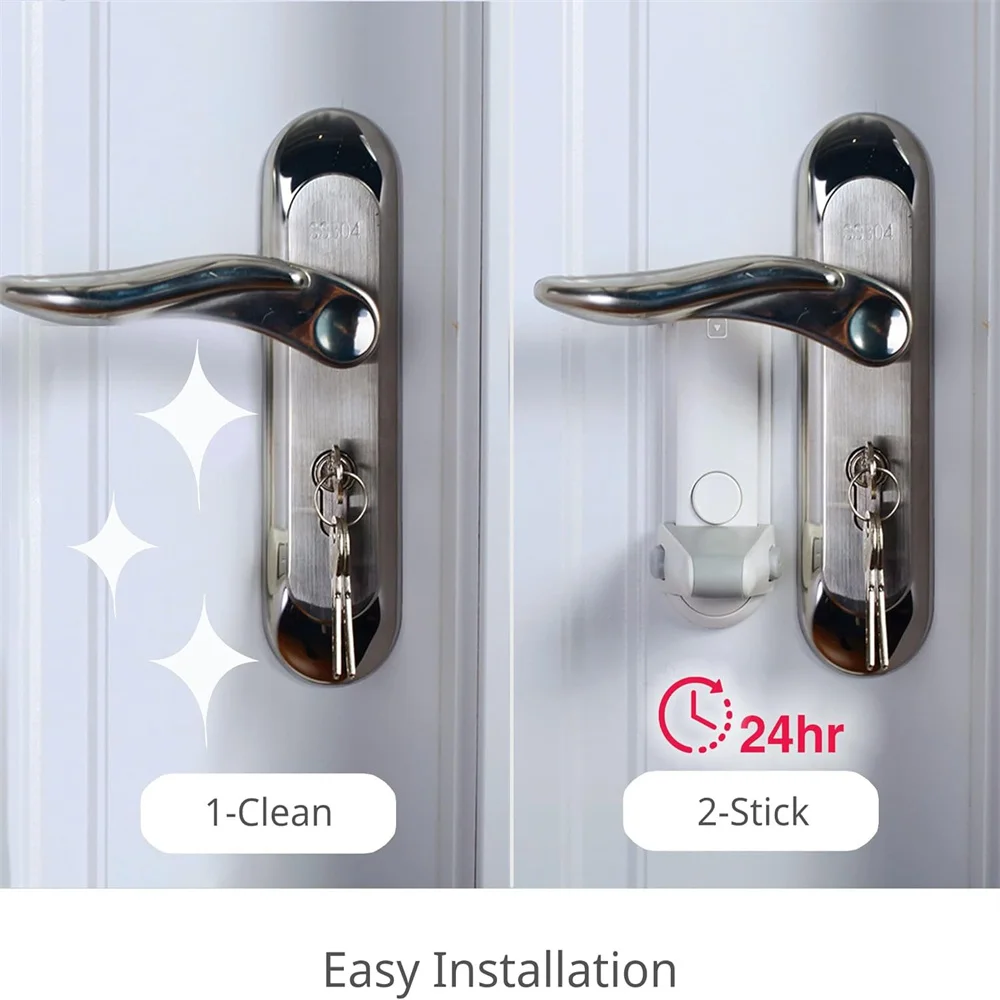 Door Lever Safety Lock, Locks, Child Door Handle Lock, Baby Proofing Door Lever Lock, 3M VHB Adhesive, Easy to Install