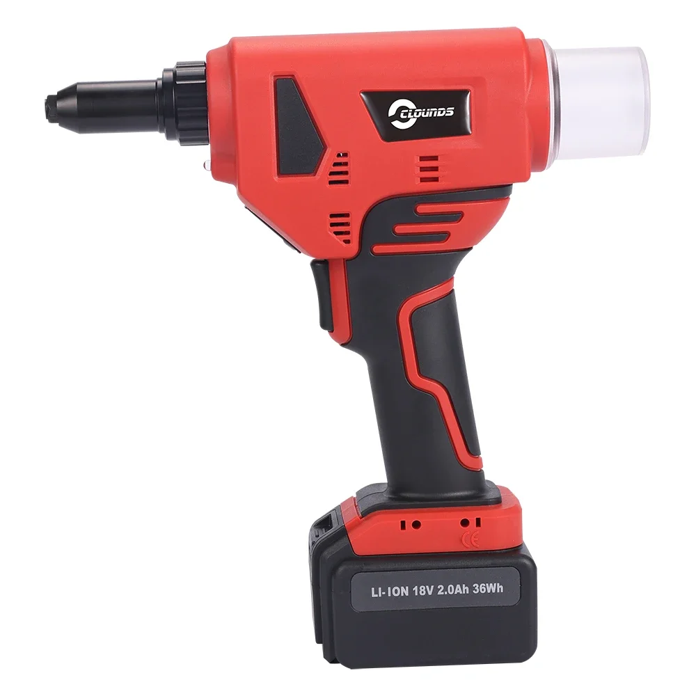 SPT2283 2.4-5.0mm Industrial Lithium Battery Electric Rivet Gun Cordless Tools Electric Blind Rivets Gun Riveter