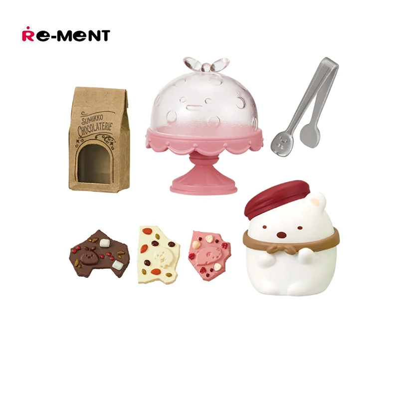 BANDAI Original Sumikkogurashi ภาพเคลื่อนไหวอุปกรณ์ต่อพ่วงของเล่น Gacha Lucky Draw อะนิเมะอะนิเมะ Action Model Figures Collection