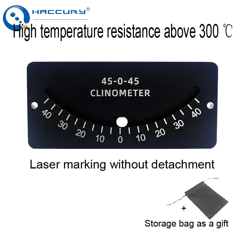 

Устойчивый к высоким температурам измеритель угла инклинометр 45-градусная линейка баланса для дезинфекционного шкафа, высокотемпературный автомобиль