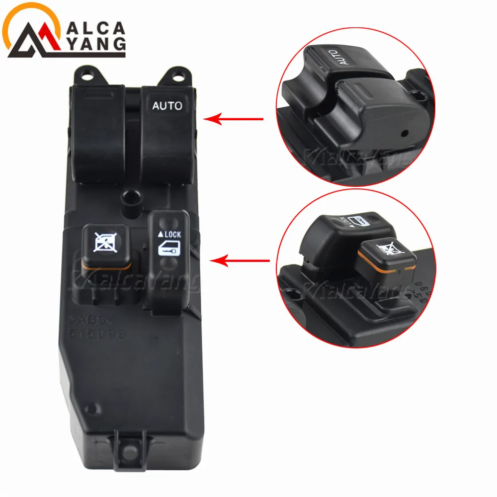 For Toyota Hiace 2006-2013 KDH20 TRH20 84820-26201 Front Right Power Auto Control Window Switch 14Pins 84820-26191 84820-26211