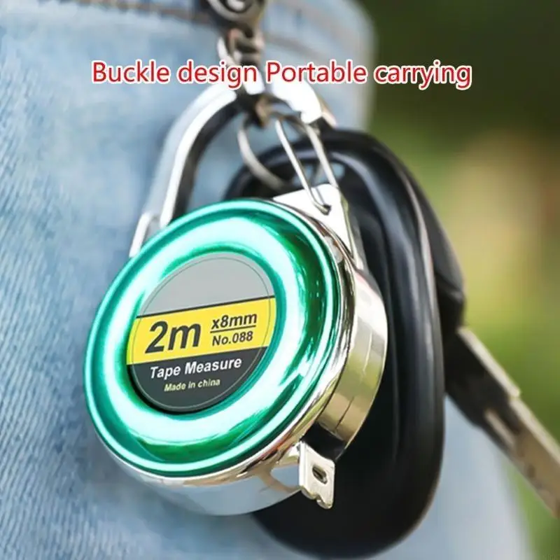 G92C Soft Tape Measure Retractable Measuring for Body Fabric Sewings Tailors Cloth Knitting Craft Waterproof Tape (79inch)