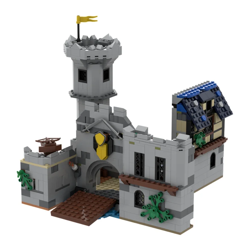 788ピース シティエンジニアリング 31168 サーペントロードの拠点 MOC カスタマイズモジュラービルディングブロック 人気DIYおもちゃ 誕生日プレゼント