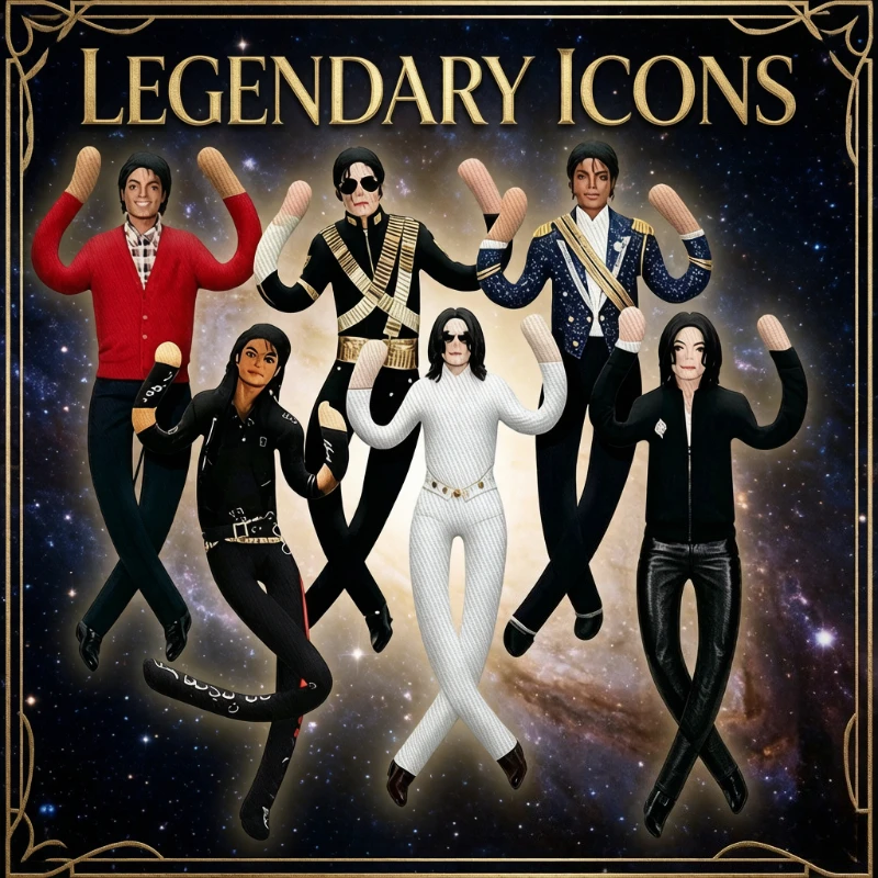 Model Kit Joints - Michael Jackson Peluş Bebek Cosplay Prop