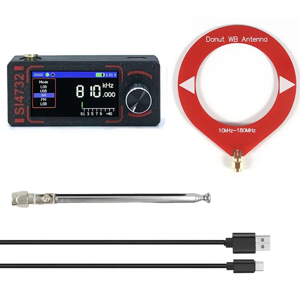 Mini SI4732 volledige band voor DSP-zakradio ondersteunt FM AM en voor SSB-modi Testmeetinstrumentaccessoire op voorraad Groothandel