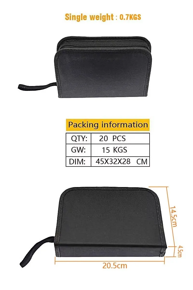 Umfassendes Auto- und Fahrradreifen-Reparaturset mit Bolzenwerkzeugen und Stopfen, erhältlich in 24-, 46- und 62-teiligen Kits – Detail 5