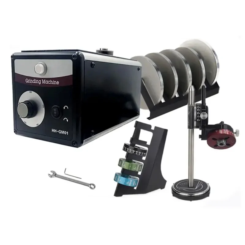 Grinding Machine 110/220V 400-900rpm Dual Angle Jewelry Graver Engraving Sharpener Gold Metal Tools Knife Sharpening 150W
