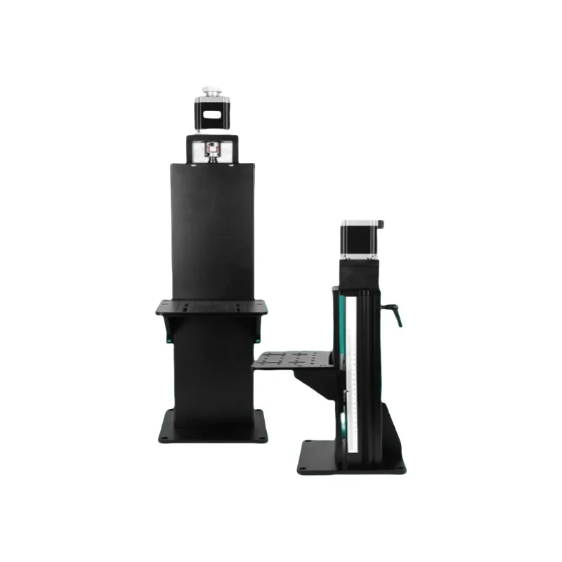 عمود طاولة محور LZ-800 بمحرك مع أجهزة منصة رفع تجريبية بصرية مرئية لتشغيل المسمار على شكل حرف T #6